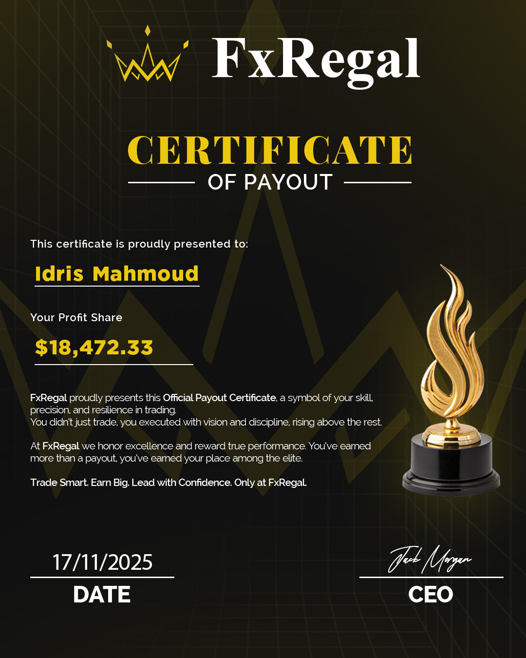 Payout Certificate 1